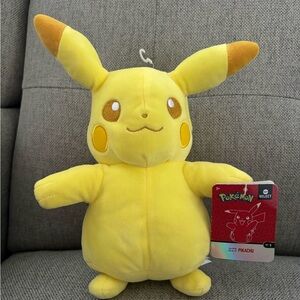 2020 Pokemon Shiny Pikachu Select Plush 8" Wicked Cool Toys NEW